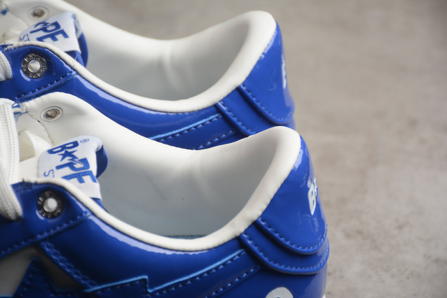 Bape Sta Kentucky en cuir verni