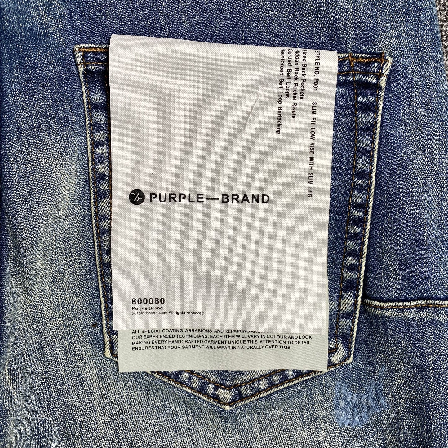 Jeans slim Purple Brand