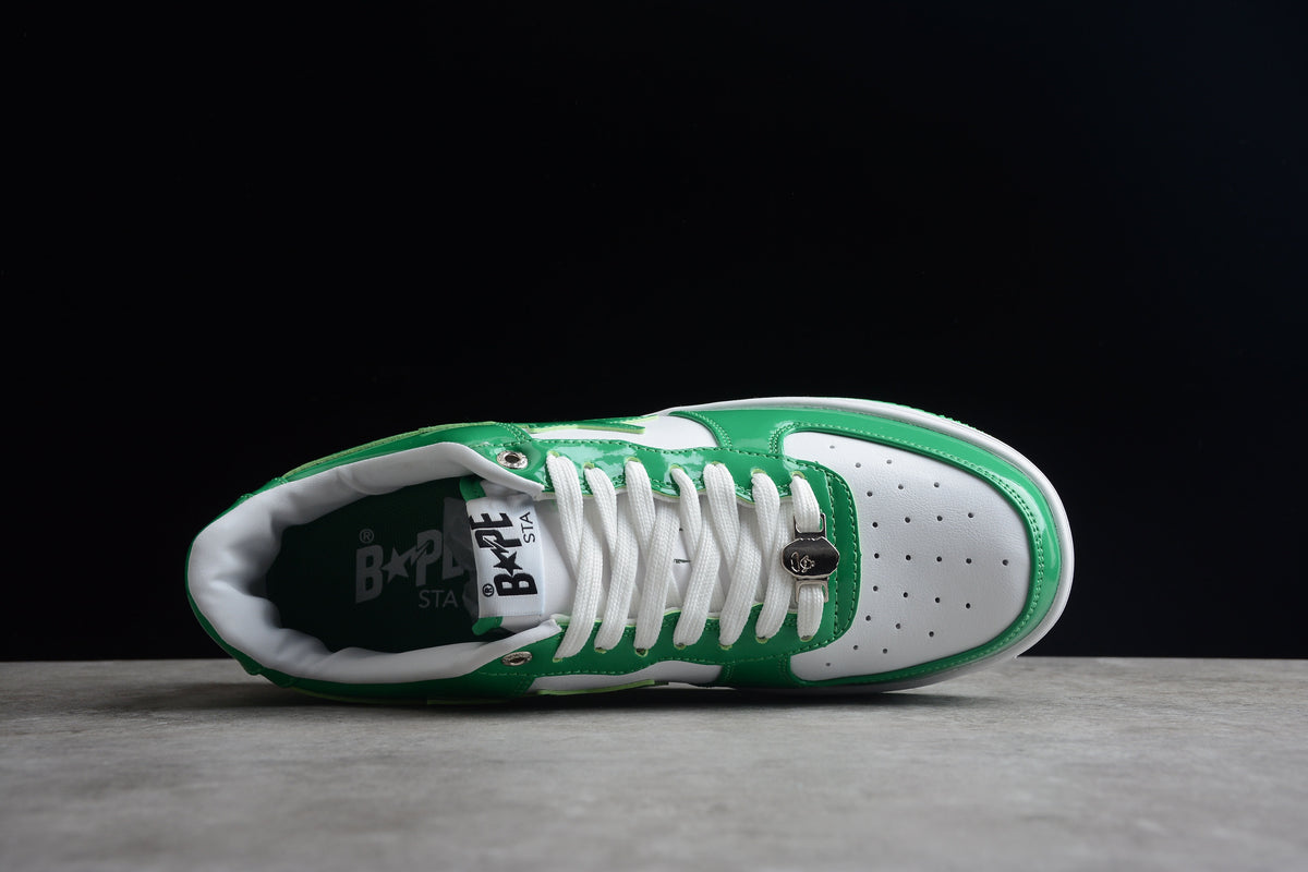Bape Sta Charol Blanco Verde