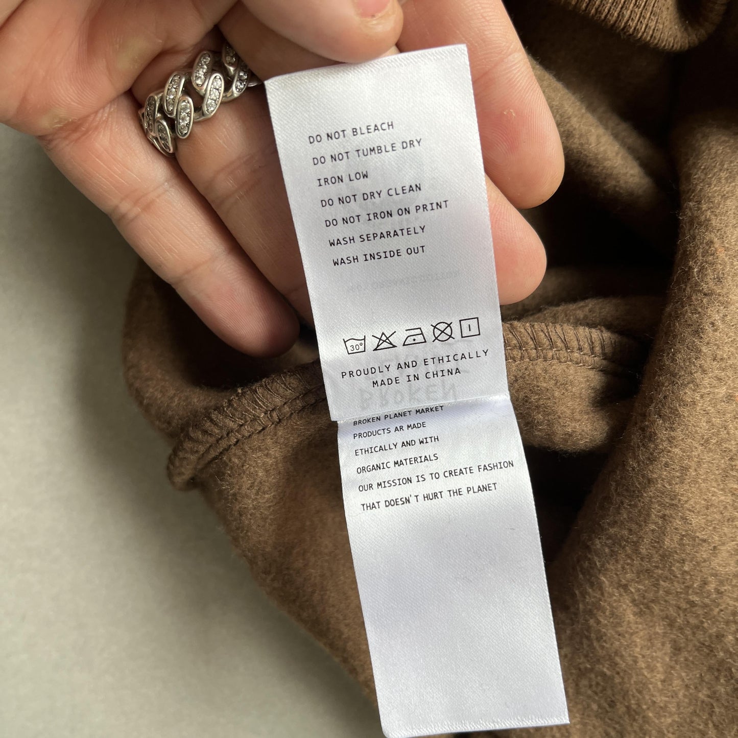 Broken P Market Arctic Zip-up-Kapuzenpullover