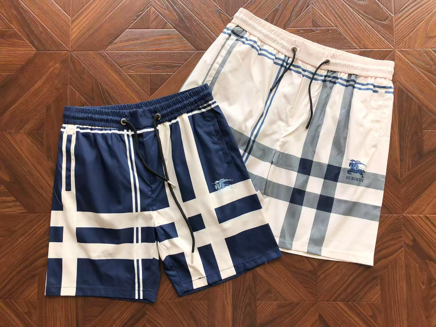 Shorts en coton ouatiné