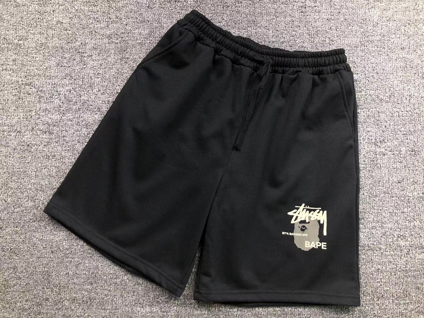 Short Bape x Stussy 19+