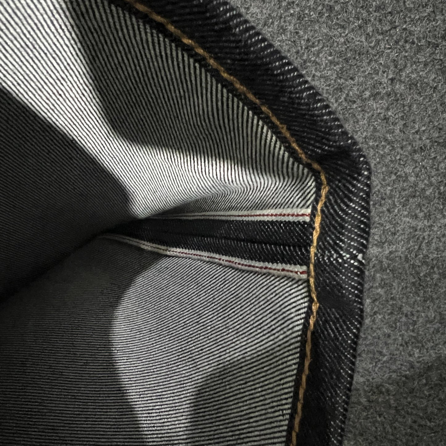 Supreme Baggy Jeans Fil de Cuivre Noir