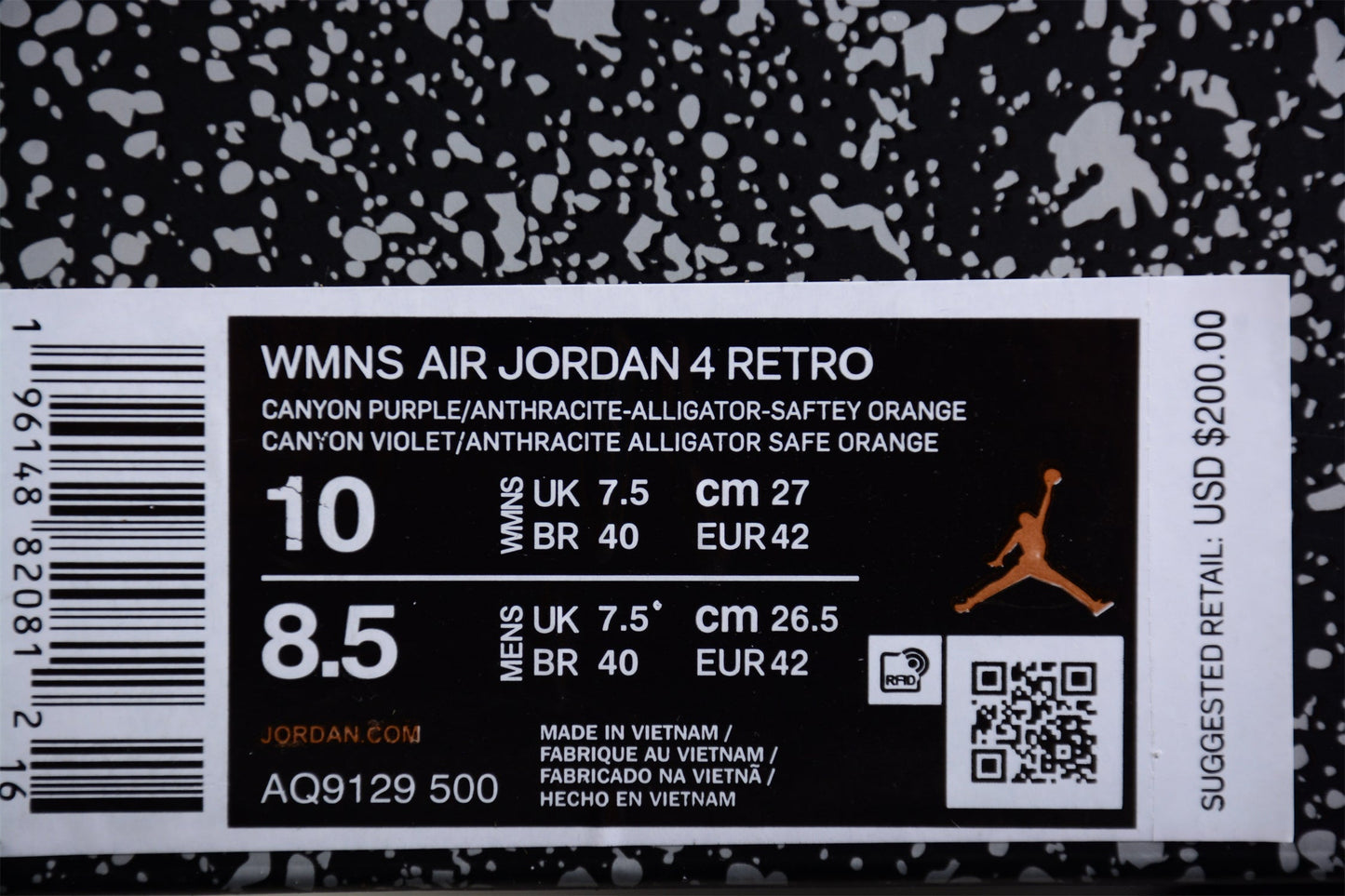 AJ 4 Morado Canyon