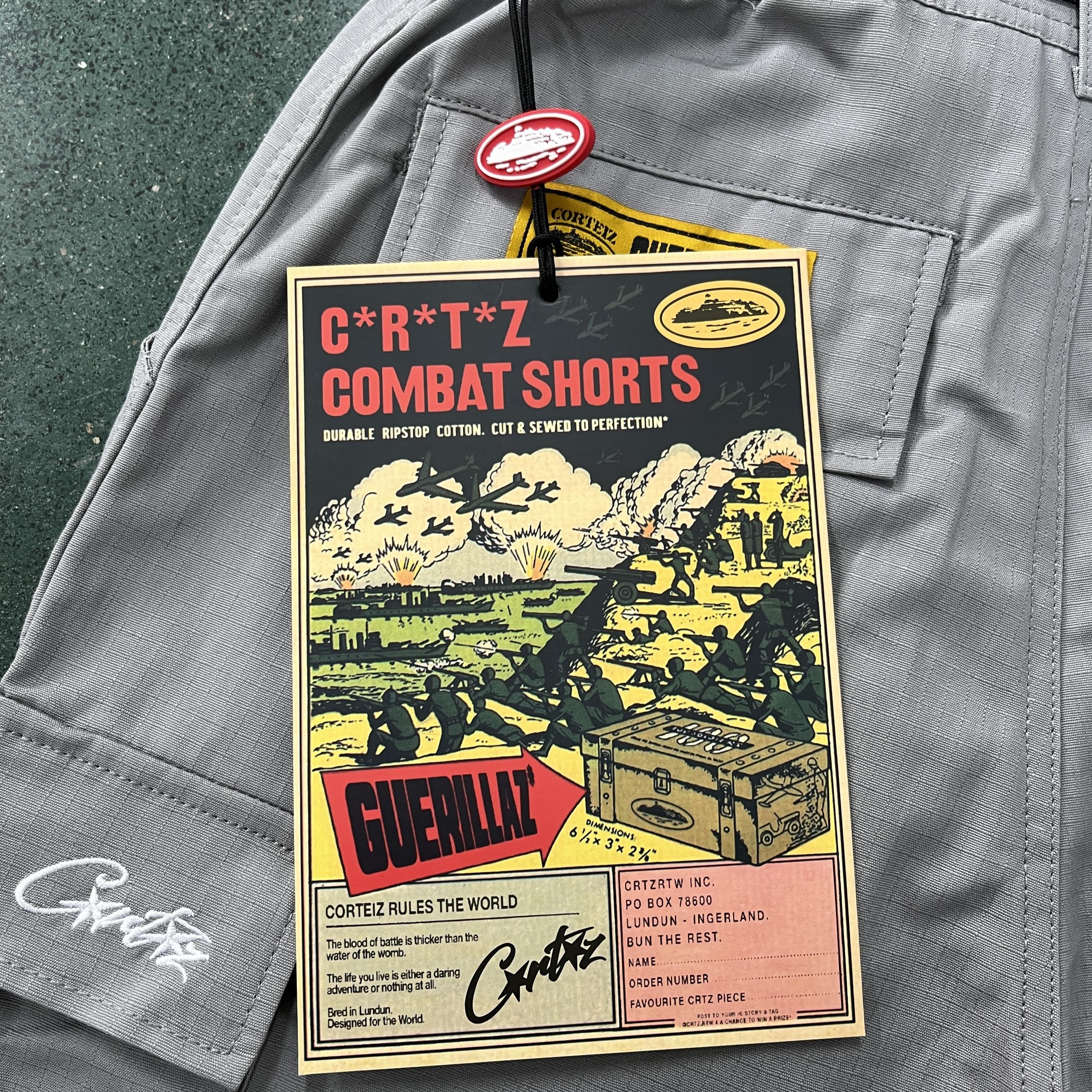 Corteiz Alcatraz Cargo Shorts v1:1 – A Fonte