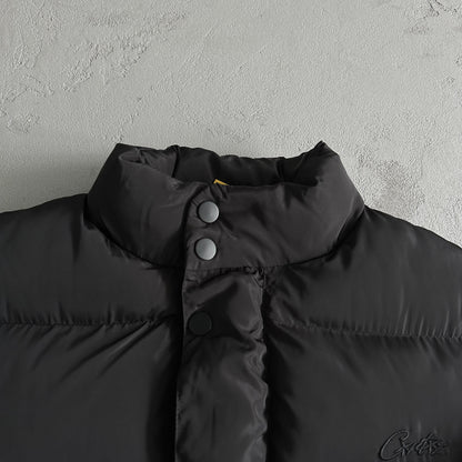 Veste Bolo Côtelé Noir Foncé