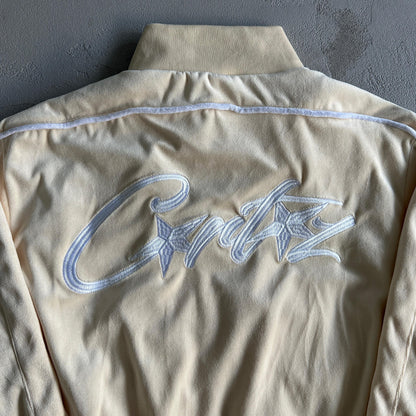 Veste en Velours Corteiz Crème