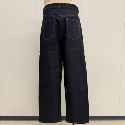 Supreme Baggy Jeans Fil de Cuivre Noir