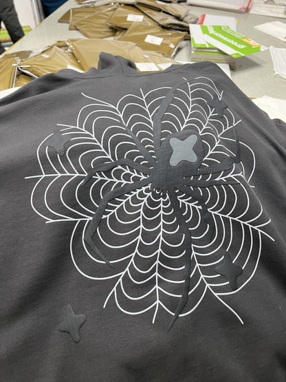 Sweat à capuche zippé Broken P Spider