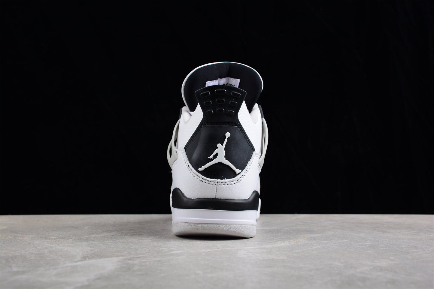 AJ 4 Military Black