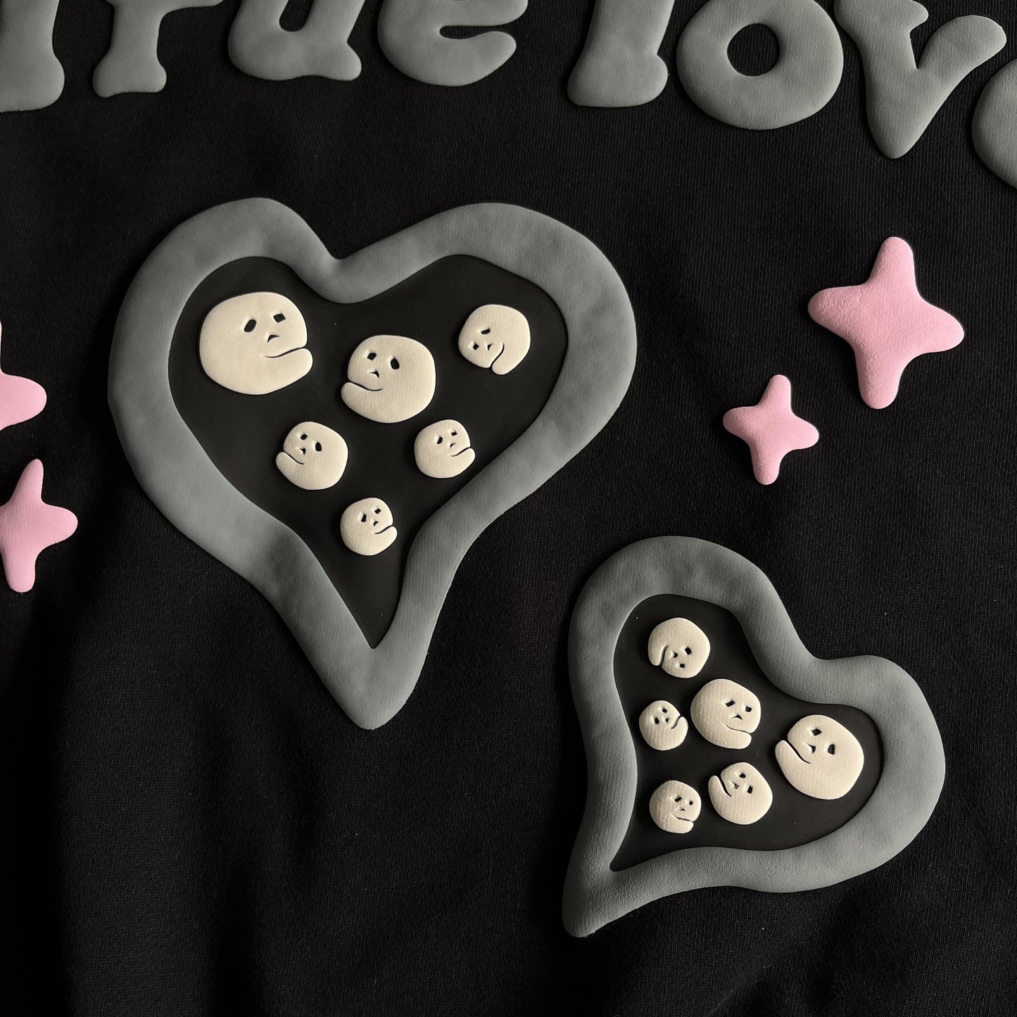 Sweat à capuche Broken P True Love