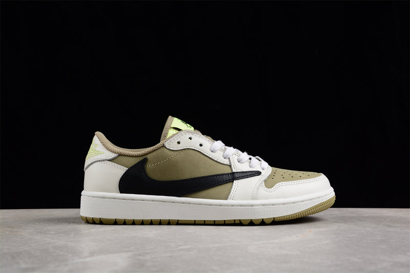 Jordan 1 Retro Low Golf Travis Scott Neutral Olive