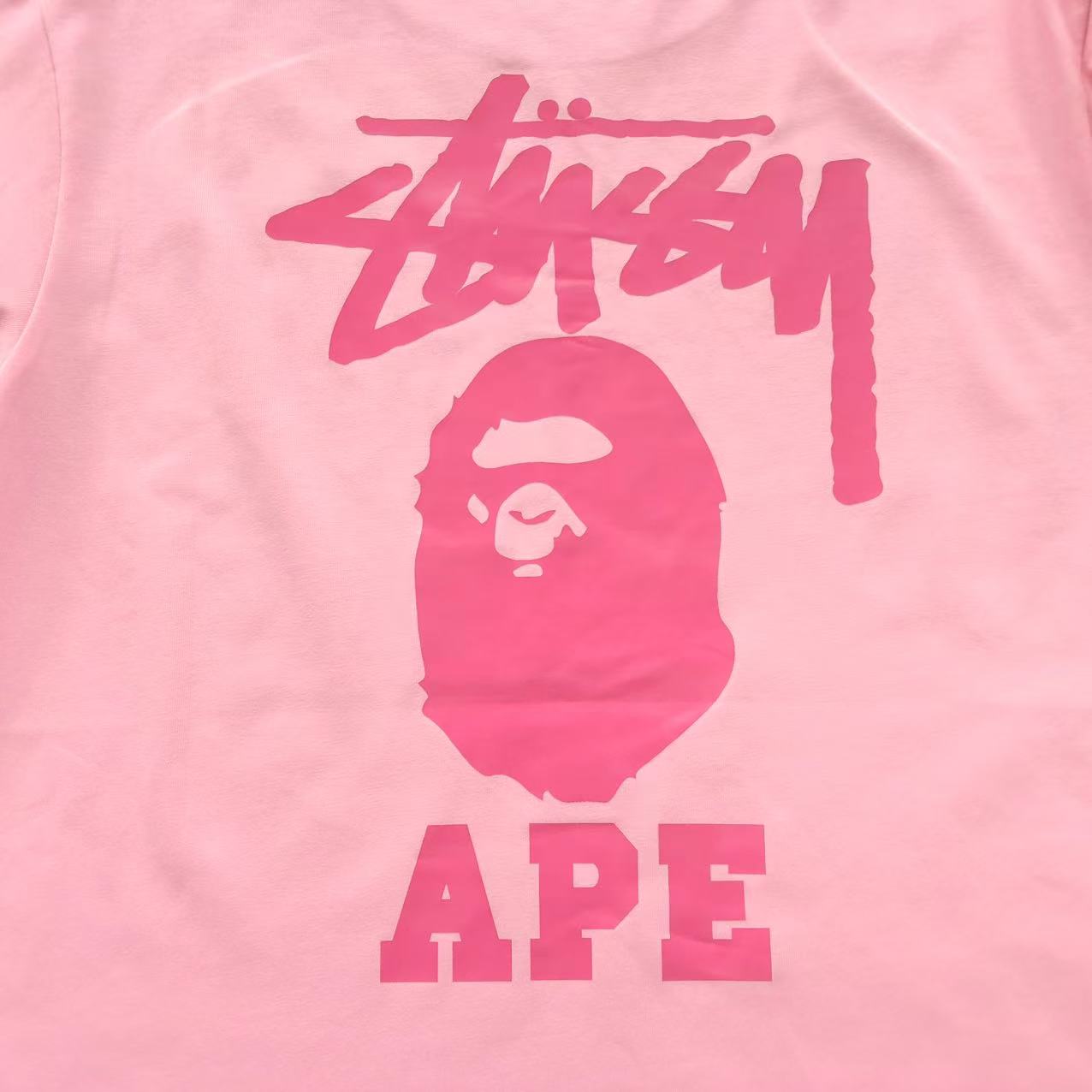 T-shirt Bape x Stussy