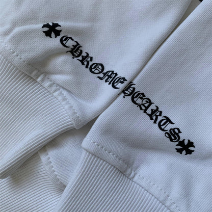 Sweat à capuche zippé Chrome Hearts