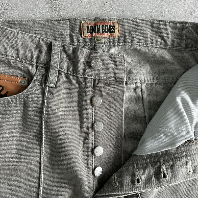 Corteiz Denim Jeans Pant Grey