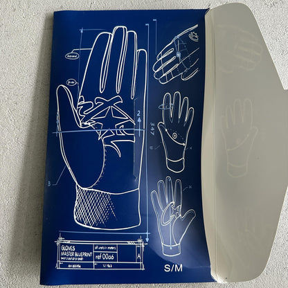 Gants en cuir Corteiz