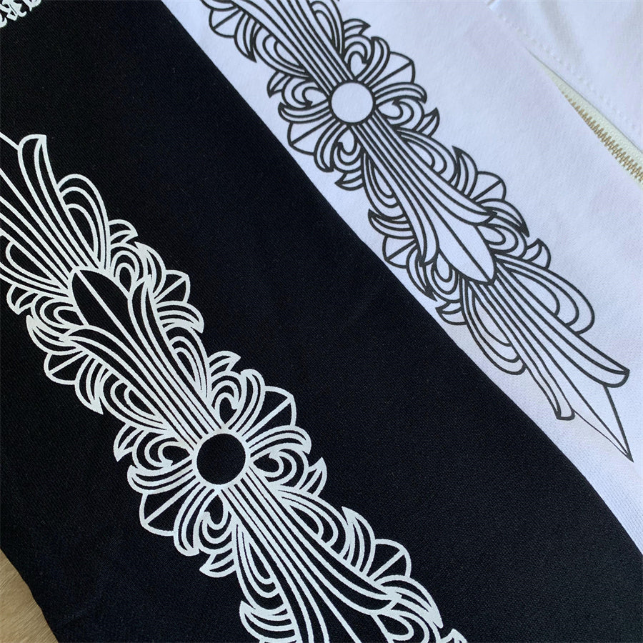 Sweat à capuche zippé Chrome Hearts