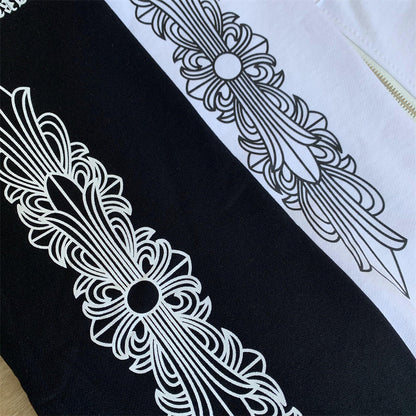 Sweat à capuche zippé Chrome Hearts