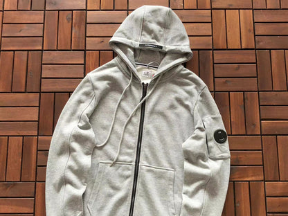Sweat à capuche zippé C.P. Company