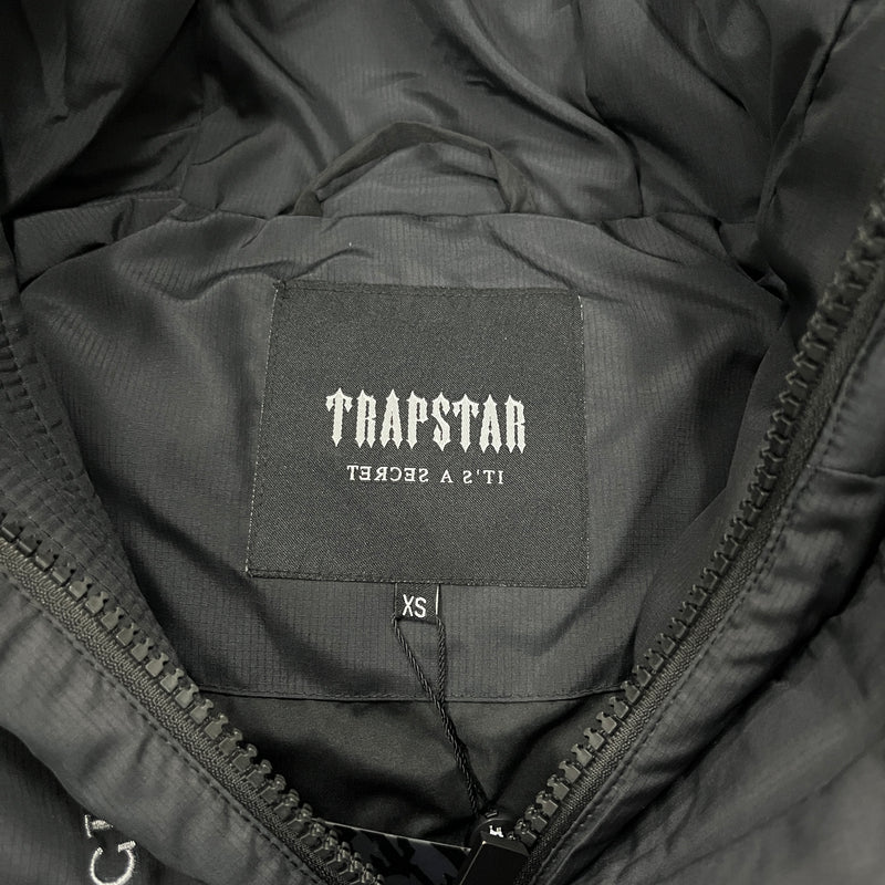 Trapstar Puffer Jacket Decoded Hooded Black-Gradient