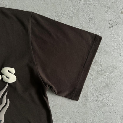 T-shirt Amour Cœur Brisée - Mocha