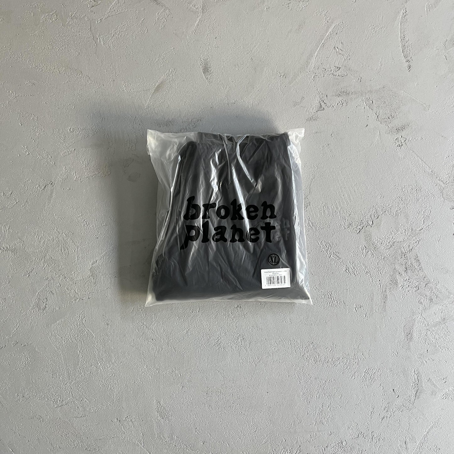 Pantalon de survêtement coupe droite Broken P noir