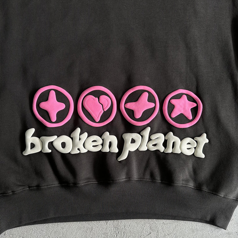 Broken Planet Hearts Are Made To Be Broken Hoodie
