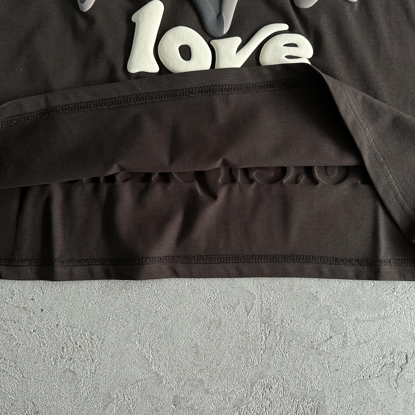 T-shirt Amour Cœur Brisée - Mocha