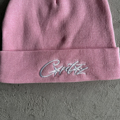 Bonnet brodé démon Corteiz