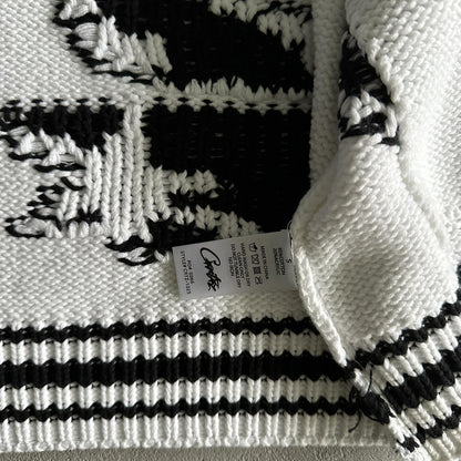 Pull Jacquard en Maille Corteiz