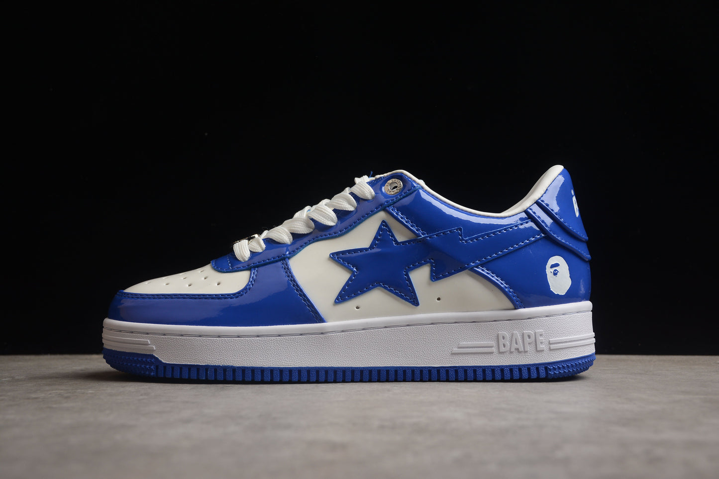 Bape Sta Kentucky en cuir verni