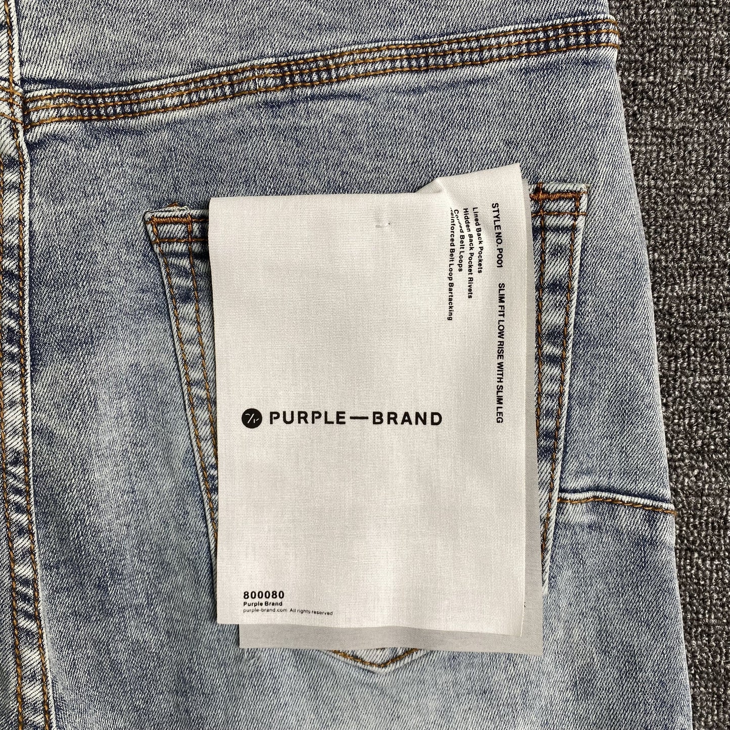 Jeans slim Purple Brand