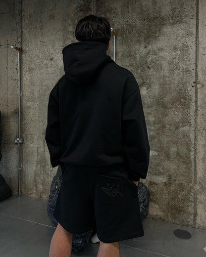 Short en coton BrokenP Midnight