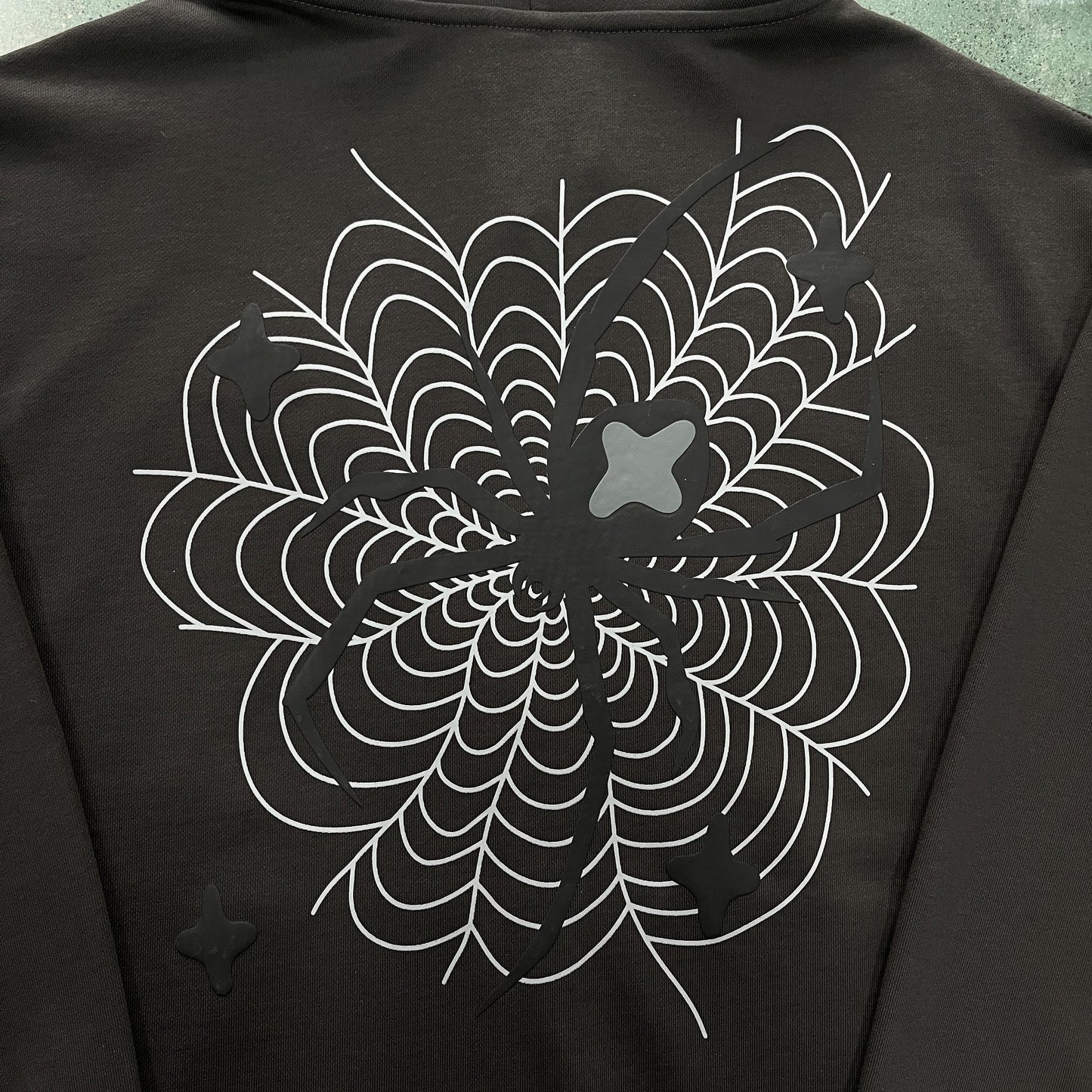 Sweat à capuche zippé Broken P Spider