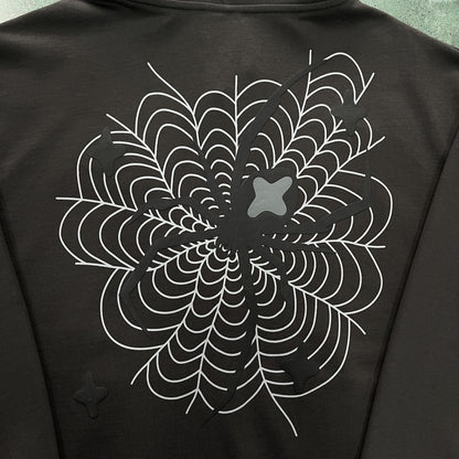 Sweat à capuche zippé Broken P Spider