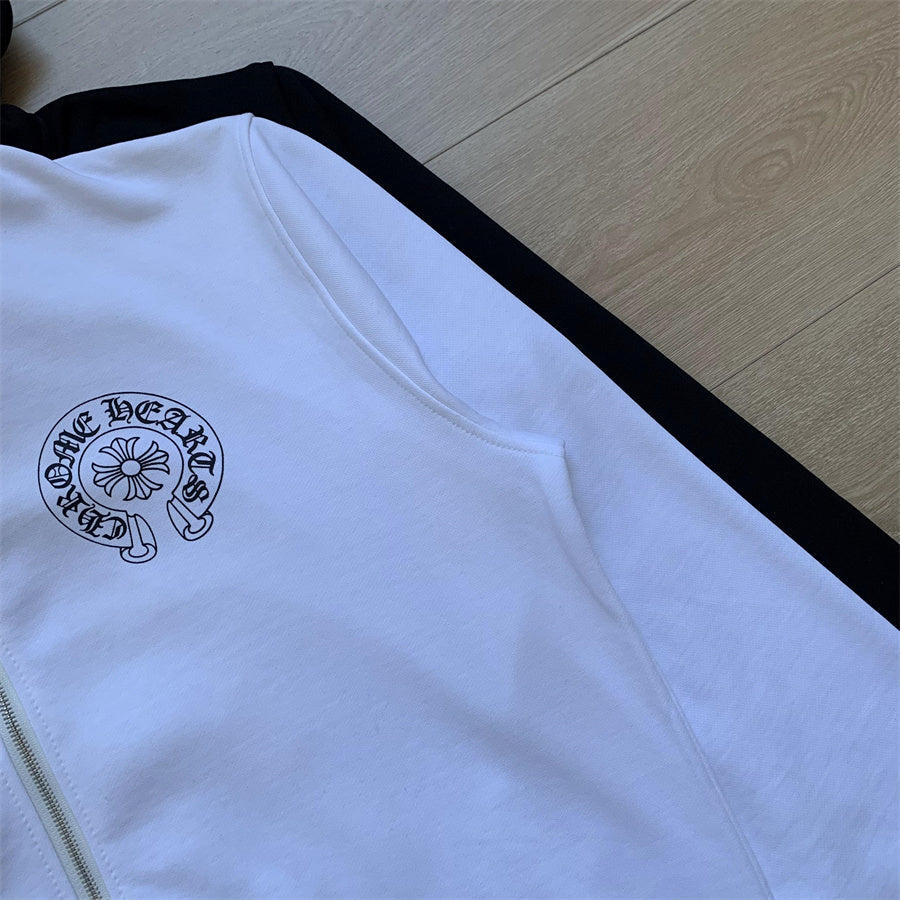 Sweat à capuche zippé Chrome Hearts