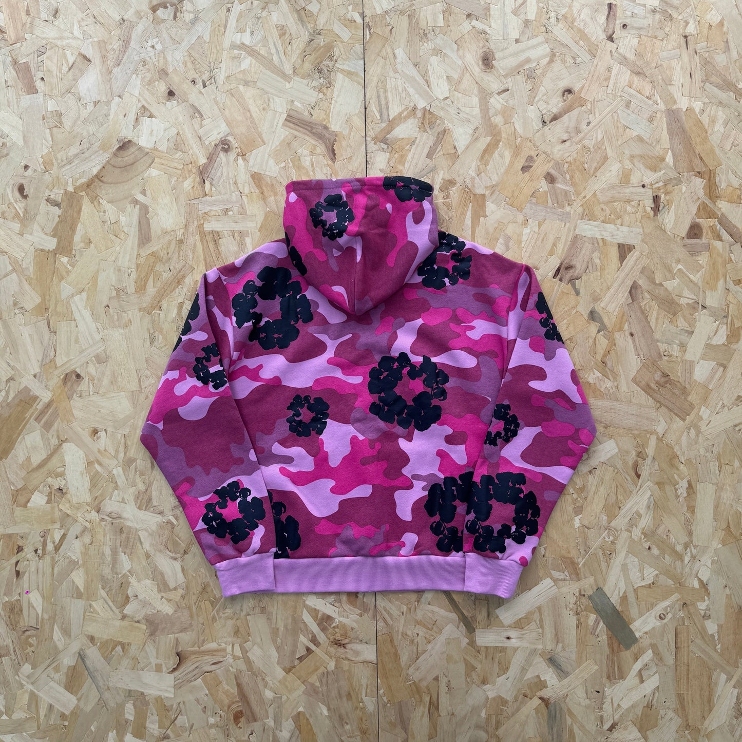 Denim Tears Sweat à capuche zippé camouflage 1:1 4+