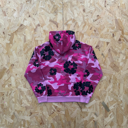 Denim Tears Sweat à capuche zippé camouflage 1:1 4+