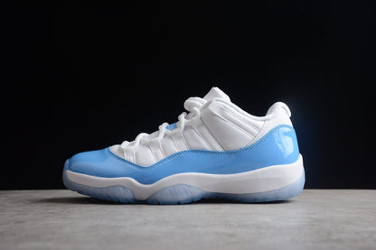 AJ 11 Low "Blanco y Azul Universitario"