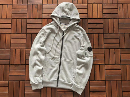Sweat à capuche zippé C.P. Company