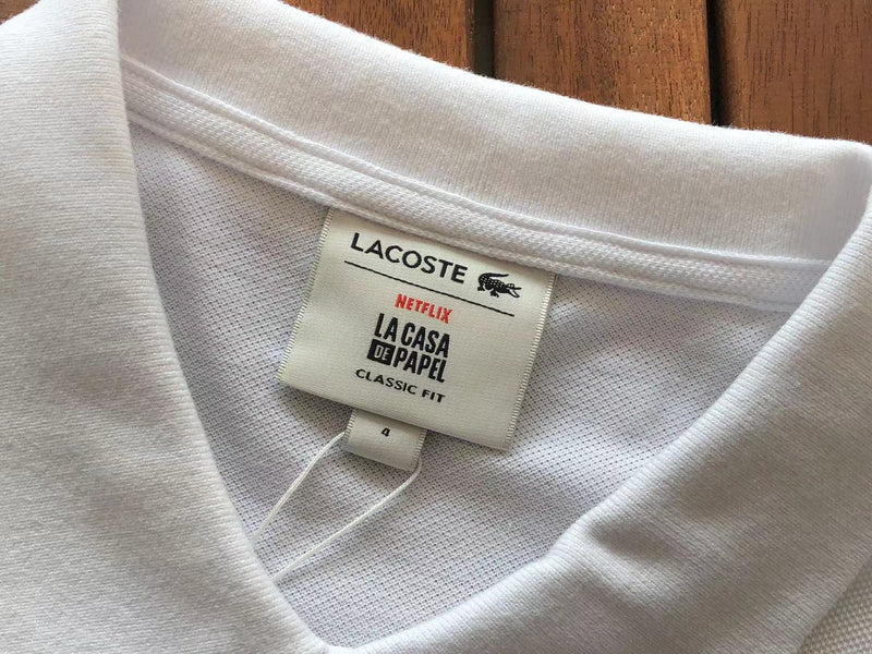 Lacoste x Netflix Polo Collection