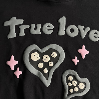 Sweat à capuche Broken P True Love