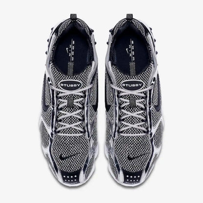 Nike x Stussy Air Zoom Spiridon Caged Platine