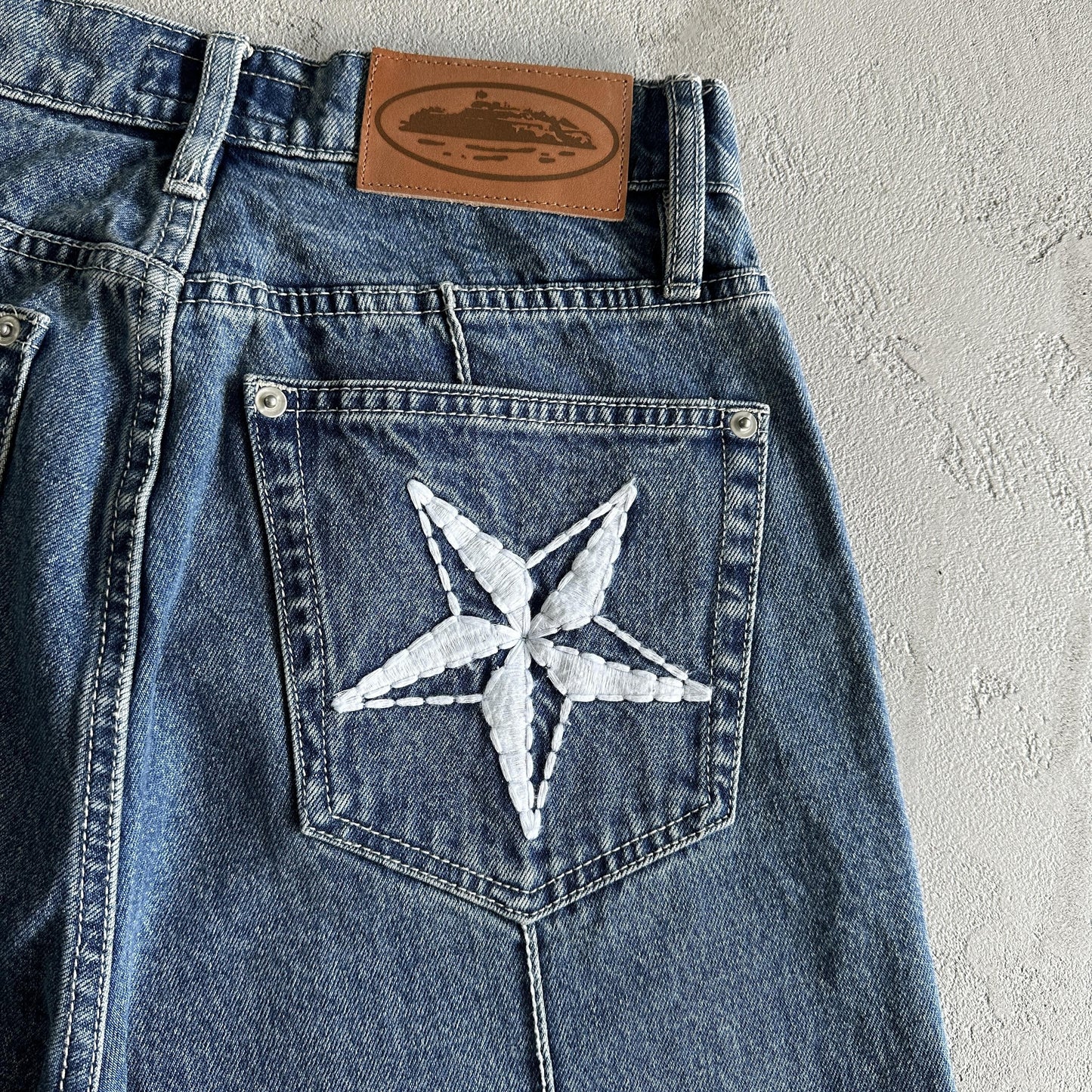 Shorts en jean Corteiz