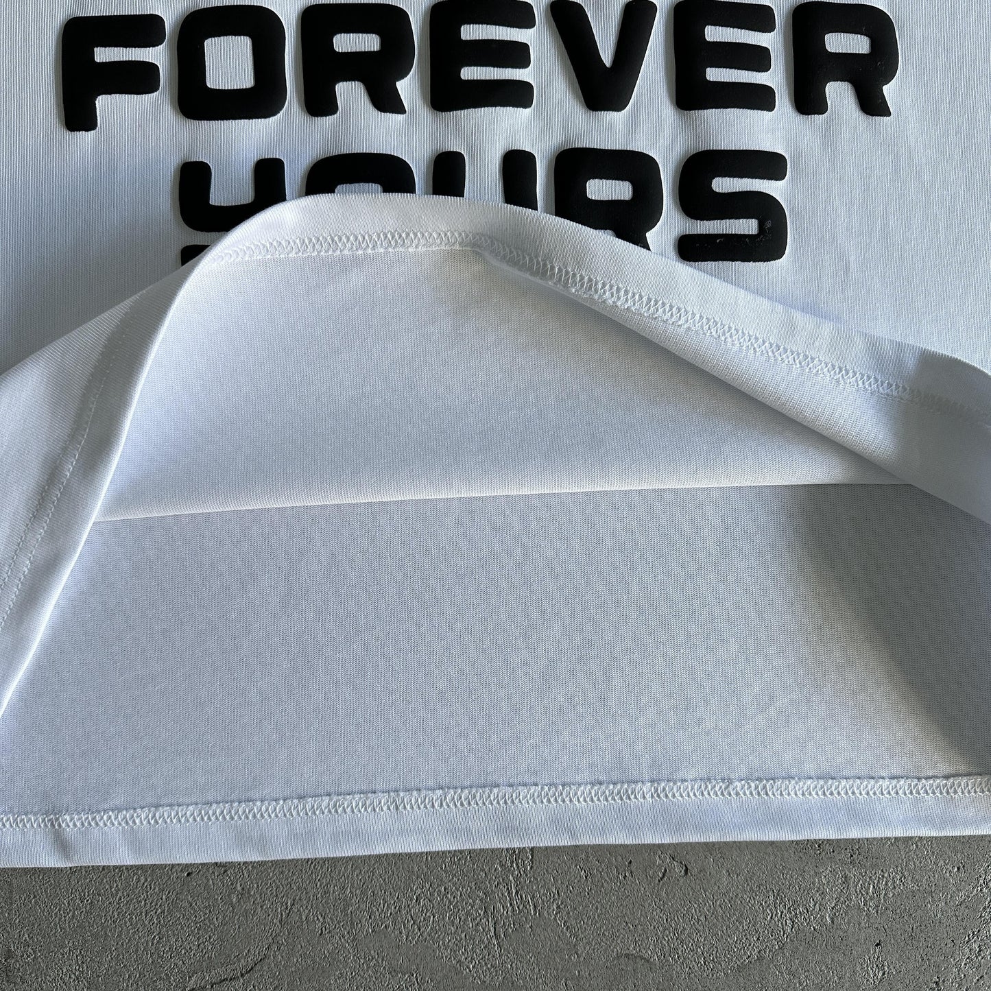 T-shirt cassé P Forever Yours