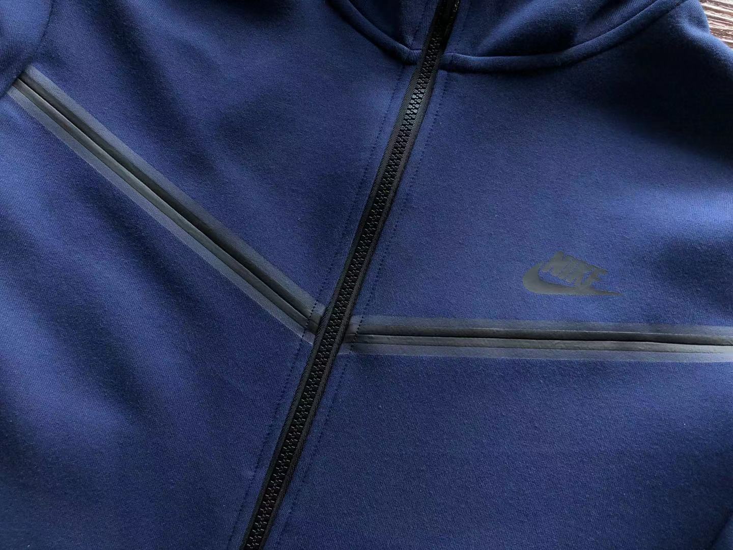 Nike tech suit navy sales blue