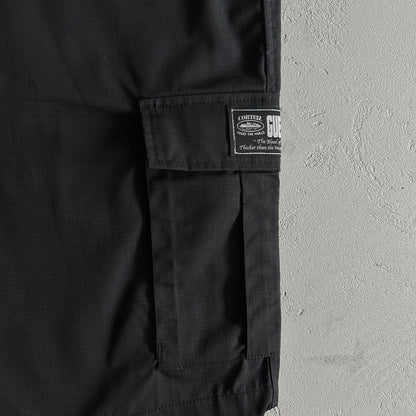 Shorts cargo noirs Corteiz