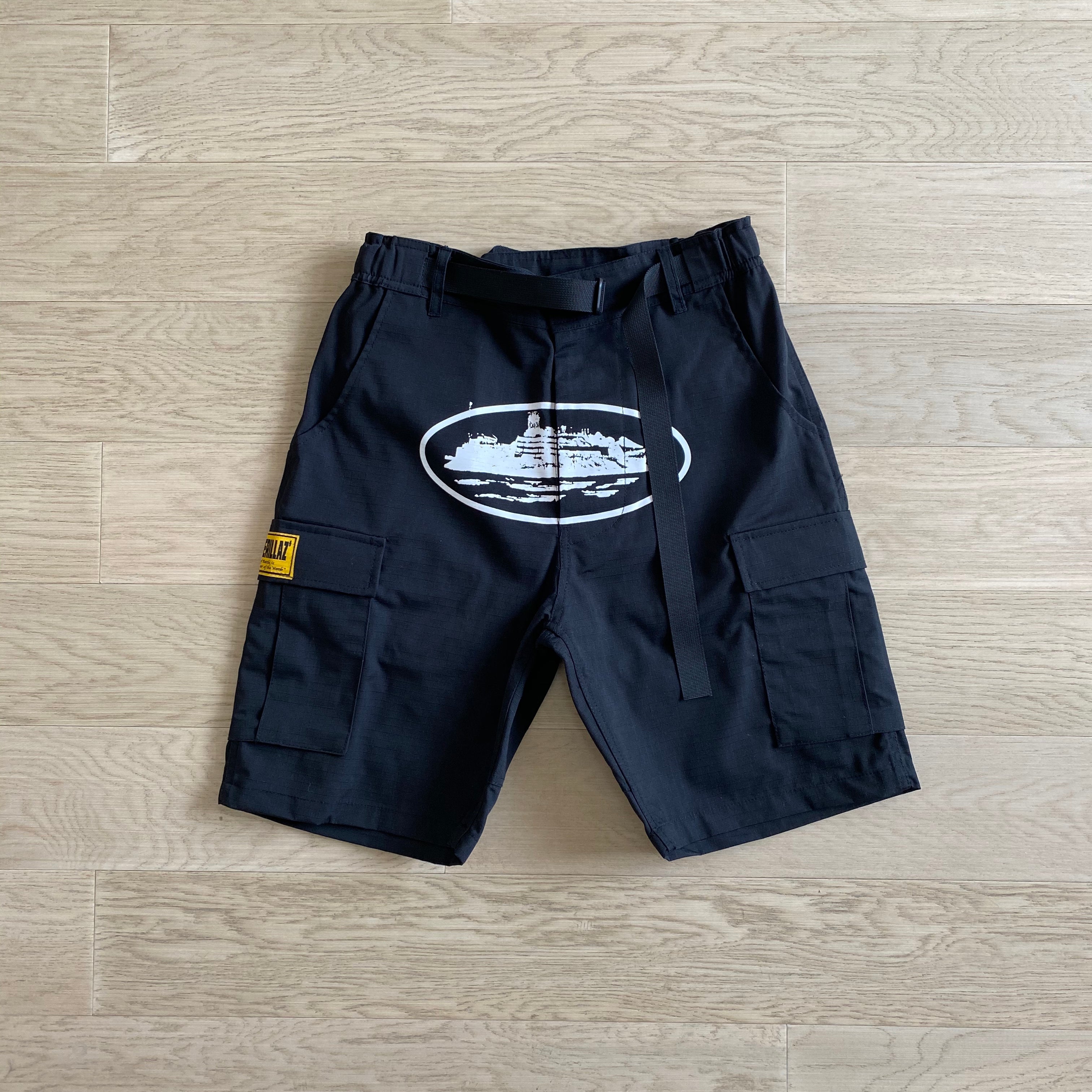 Corteiz Alcatraz Cargo Shorts v1:1