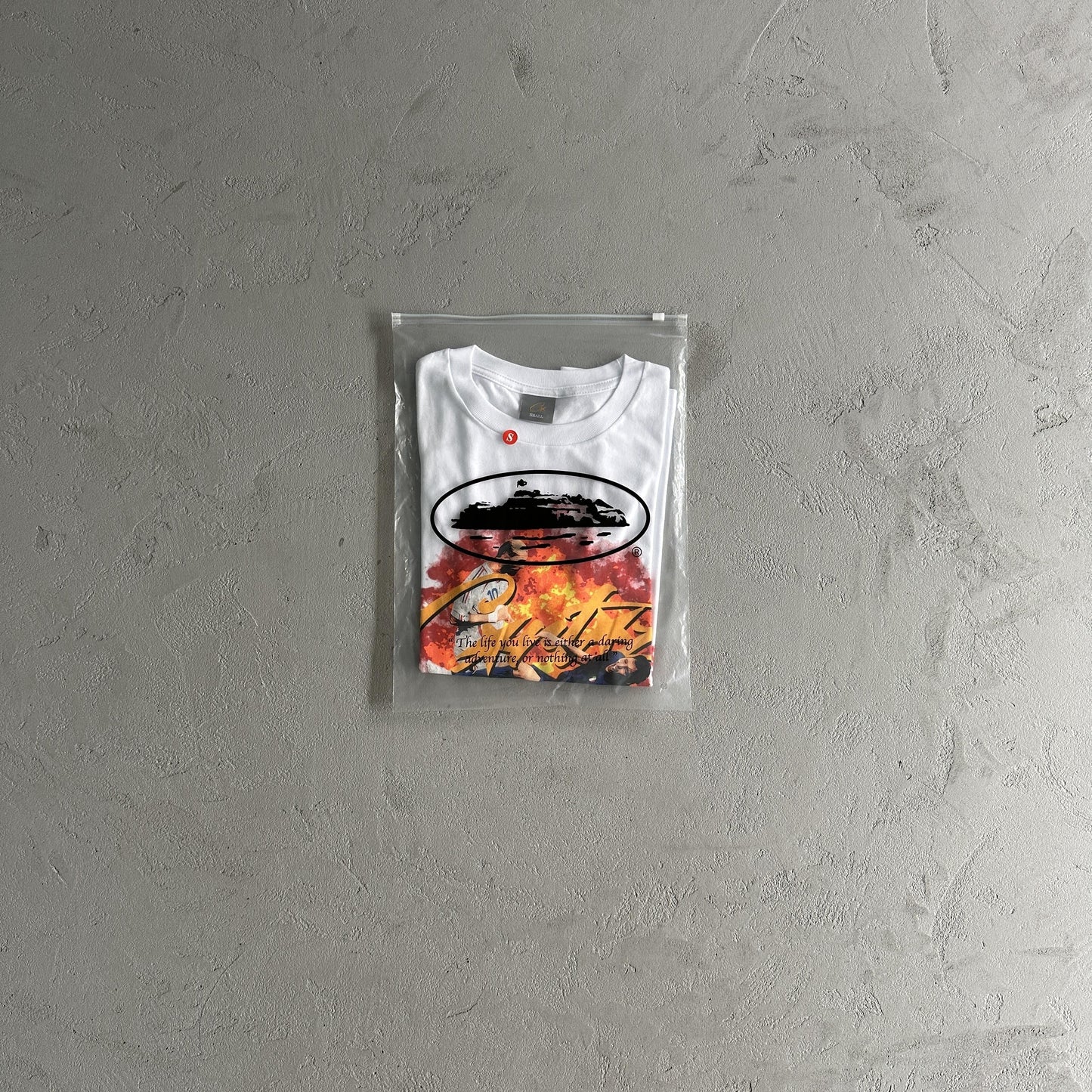 T-shirt Corteiz Football Flames