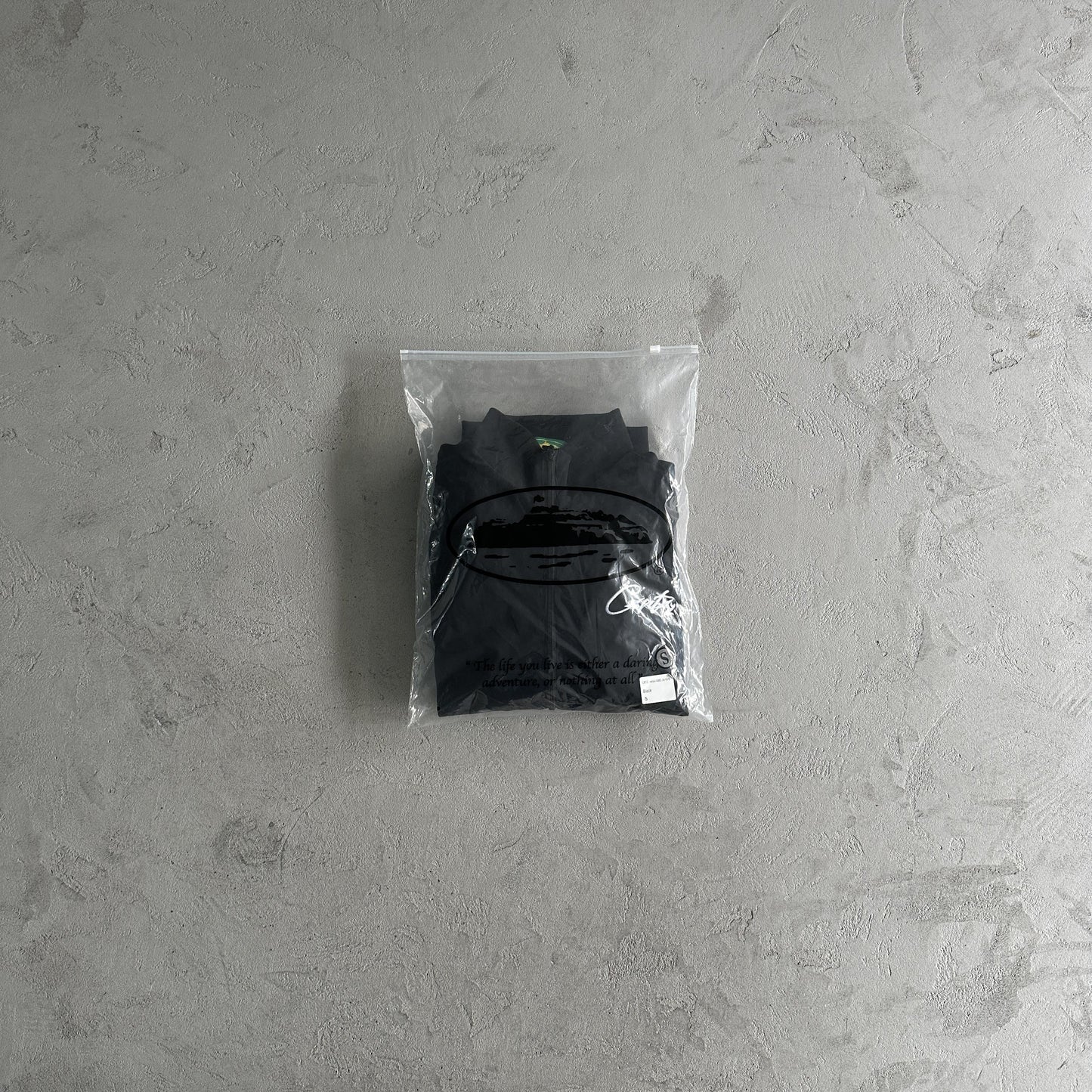Veste en velours Corteiz noire